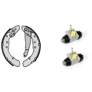 forro zapata de freno - Kit de tambor de freno BREMBO H85032