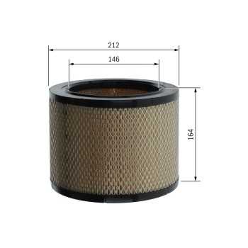 filtro de aire coche - (S0316) Filtro de aire BOSCH F026400316