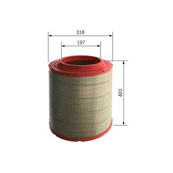 filtro de aire coche - (S0563) Filtro de aire BOSCH F026400563