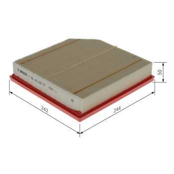 filtro de aire coche - (S0632) Filtro de aire BOSCH F026400632