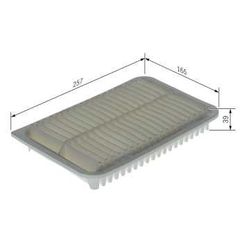 filtro de aire coche - (S0659) Filtro de aire BOSCH F026400659