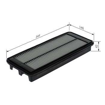 filtro de aire coche - (S0666) Filtro de aire BOSCH F026400666