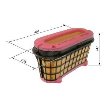 filtro de aire coche - (S0683) Filtro de aire BOSCH F026400683
