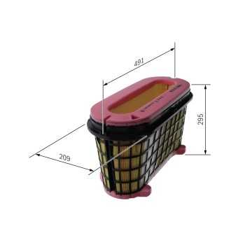 filtro de aire coche - (S0689) Filtro de aire BOSCH F026400689