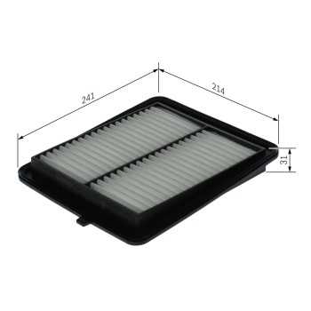 filtro de aire coche - (S0723) Filtro de aire BOSCH F026400723