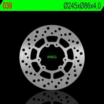 discos de freno moto - Disco de freno NG BRAKES redondo fijo | NG 039