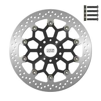 discos de freno moto - Kit disco de freno sobredimensionado NG BRAKES redondo flotante | NG 1837GK34