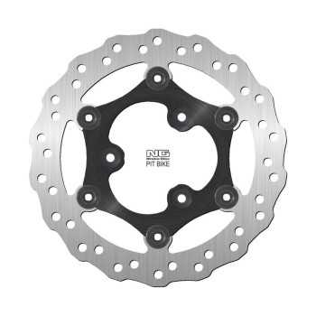 discos de freno moto - Disco de freno NG BRAKES ondulado flotante - Pit Bike | NG 2061X