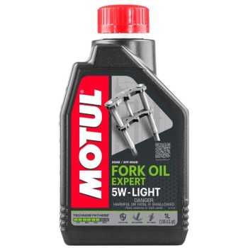 aceite horquilla moto - Motul Fork Oil Expert Light 5W 1L