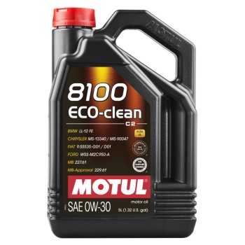 aceite de motor coche - Motul 8100 Eco-Clean C2 0w30 5L