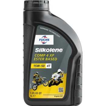 aceite moto 4t - Silkolene Comp 4 15w50 XP 1L