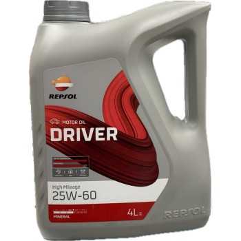 25w60 - Repsol Driver High Mileage 25w60 4L