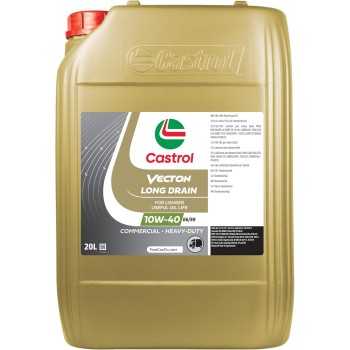 aceite de motor vehiculo comercial y pesado - Castrol Vecton Long Drain 10w40 E6/E9 20L