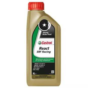 liquido de frenos - Líquido de frenos DOT 4 Castrol React SRF Racing 1L