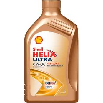 aceite de motor coche - Shell Helix Ultra ECT C2/C3 0w30 1L