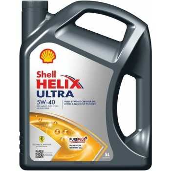 aceite de motor coche - Shell Helix Ultra 5w40 5L