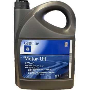 aceite de motor coche - GM Opel 10w40, 5L