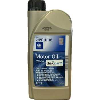 aceite de motor coche - GM Dexos2 5w30, 1L