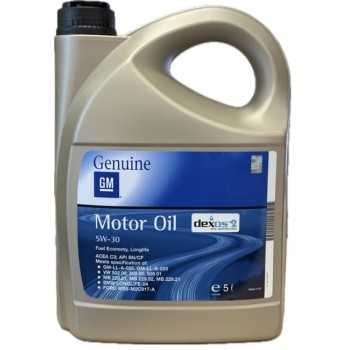 aceite de motor coche - GM Dexos2 5w30 5L