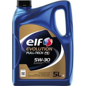 aceite de motor coche - Elf Evolution Full-Tech FE 5w30 5L