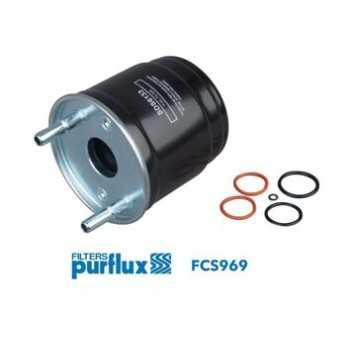 filtro de combustible coche - Filtro combustible PURFLUX FCS969
