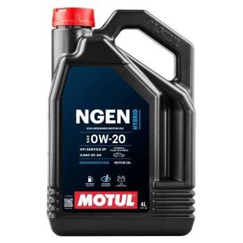 aceite de motor coche - Motul NGEN HYBRID 0w20 4L