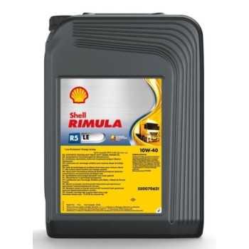 aceite de motor vehiculo comercial y pesado - Shell Rimula R5 LE 10w40 20L