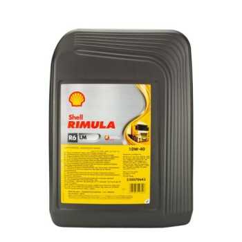 aceite de motor vehiculo comercial y pesado - Aceite de camión Shell Rimula R6 LM 10w40 20L