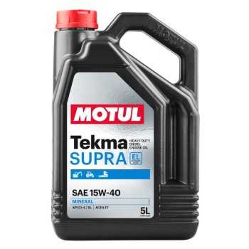 aceite de motor vehiculo comercial y pesado - Motul Tekma Supra EL 15w40 5L