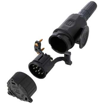 conexiones electricas de remolques - Conector de remolque de 13 polos HELLA 8JA005951041