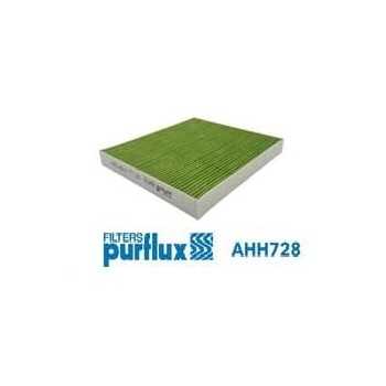 filtro de habitaculo - Filtro de habitaculo antialergeno Purflux AHH728
