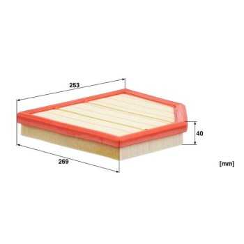 filtro de aire coche - Filtro de aire MANN C 27 129