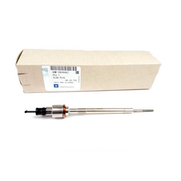 bujias de coche - Bujía de precalentamiento con sensor de presión GM 6500946880 (55590467) (ASTRA J INSIGNIA A ZAFIRA C) bujias de coche -