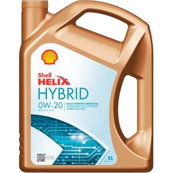 aceite de motor coche - Shell Helix Hybrid 0w20 5L