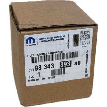 filtro de aceite original - Filtro de aceite PSA 98 34 389 380