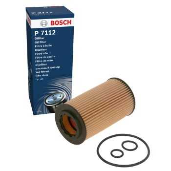filtro de aceite coche - (P7112) Filtro de aceite BOSCH F026407112