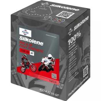 aceite moto 4t - Silkolene Pro 4 15w50 XP CUBE 4L