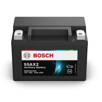 baterias de coche - (A5AX2) Bateria auxiliar AGM Bosch 0092S5AX20