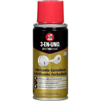 sprays y aerosoles tecnicos casa y jardin - 3-EN-1 Profesional - Lubricante de cerraduras - Spray 100ml