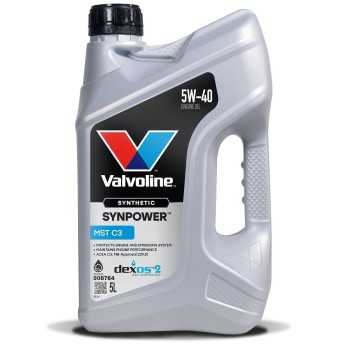 aceite de motor coche - Valvoline Synpower MST C3 5w40 5L