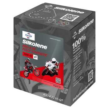 aceite moto 4t - Silkolene Pro 4 10w40 XP CUBE 4L