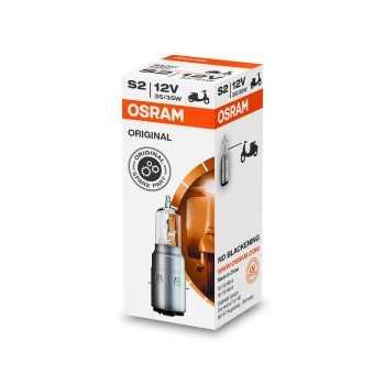 iluminacion moto - Lámpara S2 12V 35/35W BA20d (1 ud) | OSRAM 64327
