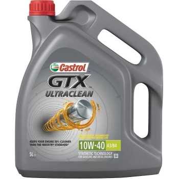 aceite de motor coche - Castrol GTX 10w40 A3/B4 5L