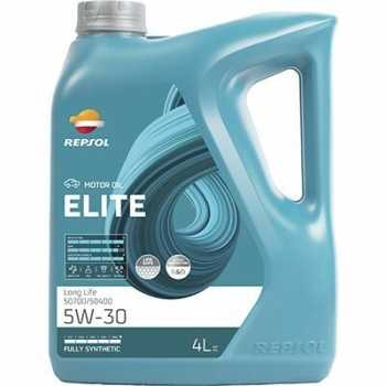 aceite de motor coche - Repsol Elite Long Life 50400/50700 5w30, 4L