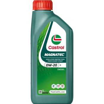 aceite de motor coche - Castrol Magnatec Diesel 0w20 1L