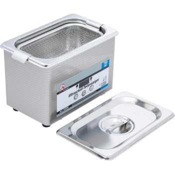 accesorios equipo para talleres limpieza - Limpiador de piezas por ultrasonido, 700 ml | BGS-63080
