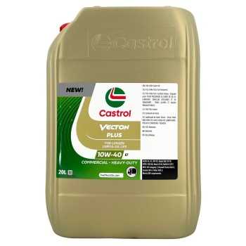 aceite de motor vehiculo comercial y pesado - Castrol Vecton Plus 10w40 E7 20L