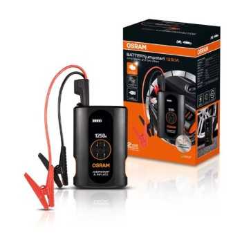 arrancadores de baterias - Arrancador de baterías portátil e inflador 1250A 12V OSRAM BATTERYjumpstart OJSTI030