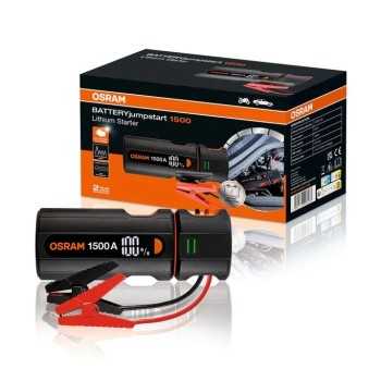 arrancadores de baterias - Arrancador de baterías portátil 1500A 12V OSRAM BATTERYjumpstart OJS030