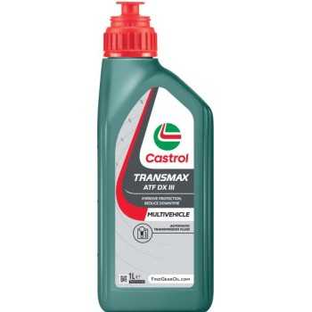 aceite cajas automaticas coche - Castrol Transmax ATF DX III Multivehicle 1L